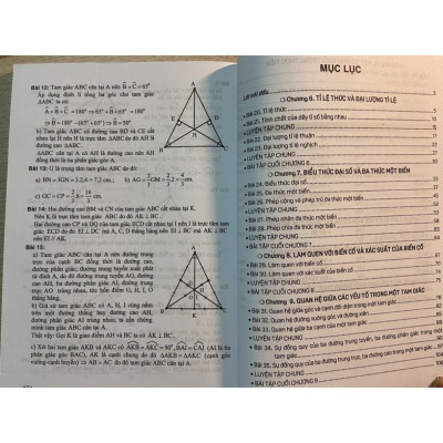 Sách - Hướng dẫn học và giải các dạng bài tập Toán 7 tập 2