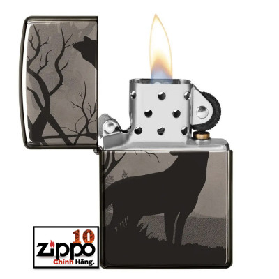 Bật lửa Zippo 49188 Wolves Design - Chính hãng 100%