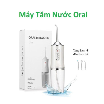 Máy Tăm Nước Cầm Tay Oral Irrigator Bản Quốc Tế Chuẩn Xuất Châu Âu