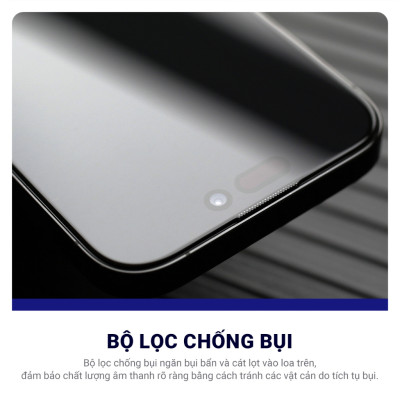 Tấm dán kính cường lực màn hình & bảo vệ camera cho iPhone 16 Pro Max / iP 16 Pro hiệu WIWU Ultra Hard - Độ cứng 9H , Phủ Nano, Vát cạnh 2.5D, Lớp phủ Olephobic - Hàng nhập khẩu
