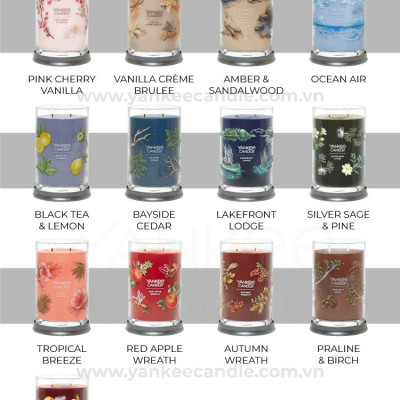 Nến ly tròn sáp đậu nành Yankee Candle size L (567g) - Beach Walk