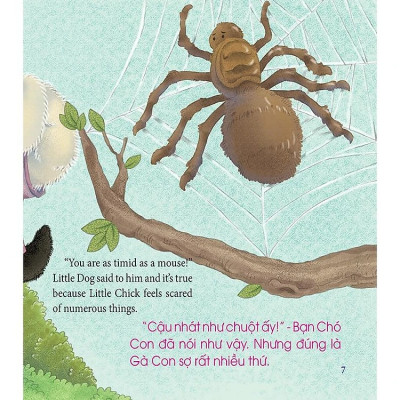 Bồi Dưỡng Tính Cách Cho Bé EQ IQ (2-8 Tuổi) - Dạy Trẻ Không Sợ Hãi (Song Ngữ ANH - VIỆT) (Sách Bản Quyền)