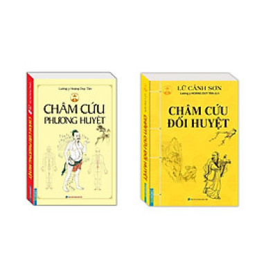 Sách - Châm Cứu Phương Huyệt + Châm Cứu Đối Huyệt - Bìa Mềm - Minh Thắng