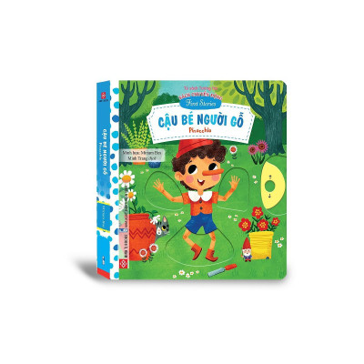 Sách Chuyển Động - First Stories - Cậu Bé Người Gỗ - Pinocchio - Đinh Tị Books