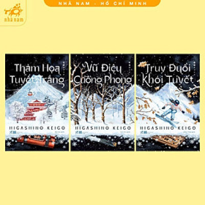 Sách - Truy Đuổi Khói Tuyết + Vũ Điệu Cuồng Phong + Thảm Họa Tuyết Trắng - Combo 3 Cuốn - Higashino Keigo - Nhã Nam