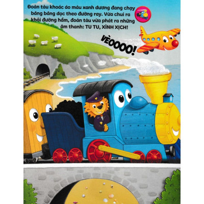 Những Phương Tiện Ồn Ào - Âm Thanh Quanh Bé - Sách Âm Thanh Tân  Việt