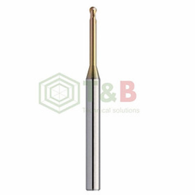 Dao Cầu Cổ Dài R0.3 x 3 x 45 L Union Tool Model HSLB2006-030,Dao phay ngón gia công sau nhiệt