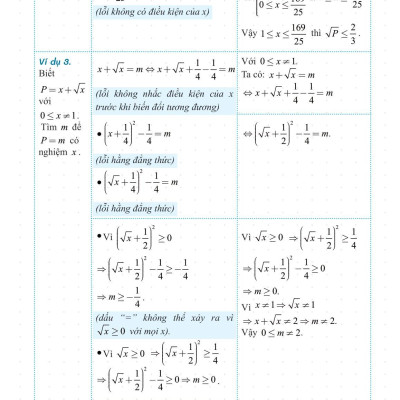 Sổ Tay Luyện Thi Vào Lớp 10 Môn Toán