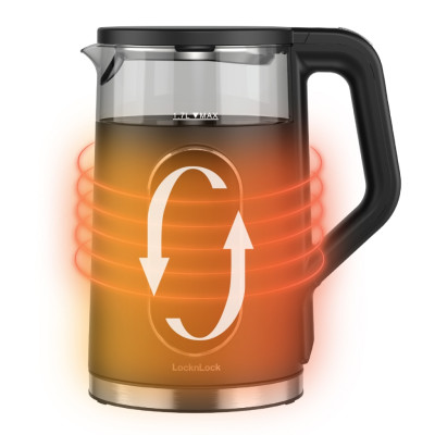 Ấm Đun Siêu Tốc LocknLock EJK286BLK 1.7L, Hàng Chính Hãng, 5 Chế Độ Nhiệt, Giữ Ấm 2 Giờ - JoyMall