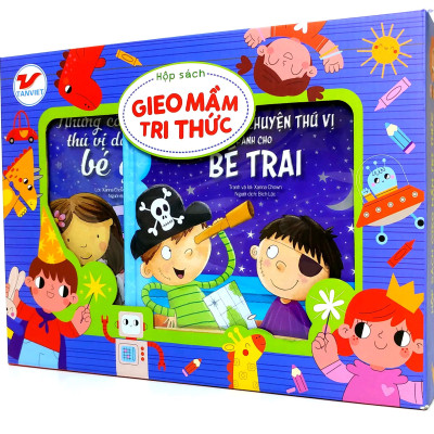 Box Set Gieo Mầm Tri Thức 21: 5 Phút Đọc Truyện Cùng Con Yêu (Bộ 4 Cuốn)
