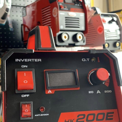 MÁY HÀN QUE ĐIỆN TỬ MMA INVERTER 200A 220V (1.6-3.2MM) HỒNG KÝ HK200E - HÀNG CHÍNH HÃNG