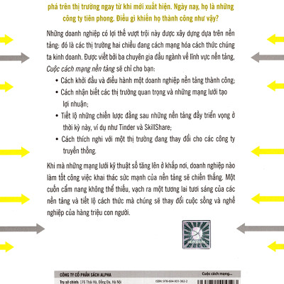 Cuộc Cách Mạng Nền Tảng - Platform Revolution (Tặng Notebook Tự Thiết Kế)