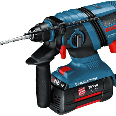 MÁY KHOAN BÚA DÙNG PIN 36V 600W BOSCH GBH 36 V-LI (4.0 AH) - HÀNG CHÍNH HÃNG
