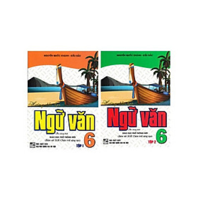 Sách - Combo hướng dẫn học ngữ văn 6 - tập 1+2 (bám sát sgk chân trời sáng tạo)HA-MK