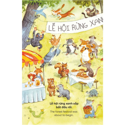 Truyện Tranh Song Ngữ Việt-Anh Dành Cho Trẻ Em - Cùng Học Cư Xử Tốt- Bé Học Khoan Dung Và Tha Thứ - Being Tolerant And Forgiving