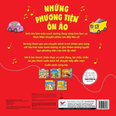 Những Phương Tiện Ồn Ào - Âm Thanh Quanh Bé - Sách Âm Thanh Tân  Việt