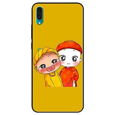 Ốp lưng dành cho Huawei Y7 Pro (2019) mẫu Quỳnh và Cải