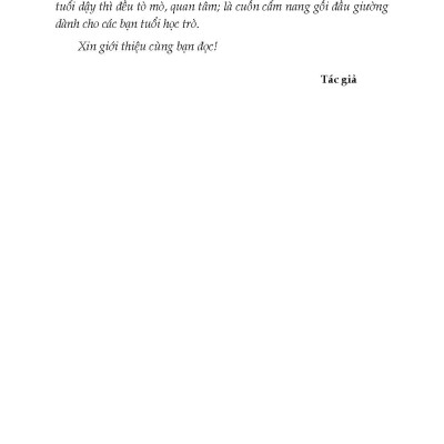 Món Quà Cha Mẹ Dành Cho Con Trai Tuổi Mới Lớn 