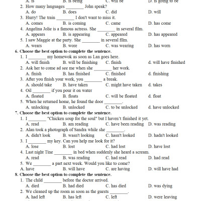 Luyện Đề Chuẩn Bị Kì Thi THPT Quốc Gia 2018 Tiếng Anh - KV