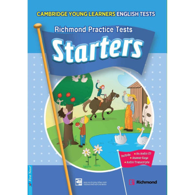 Combo Richmond Practice Tests Starters + Flyers + Movers - Bản Quyền