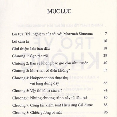 Trở Về Không - Trải Nghiệm Ho