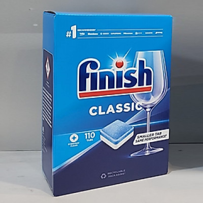 Viên rửa bát Finish Classic 110 viên - 2 chức năng