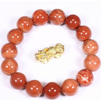 Vòng tay đá san hô đỏ hóa thạch mệnh Hỏa, Thổ - Ngọc Quý Gemstones