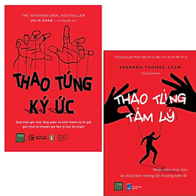 Combo 2Q Sách Tư Duy - Kĩ Năng Sống : Thao Túng Ký Ức + Thao Túng Tâm Lý