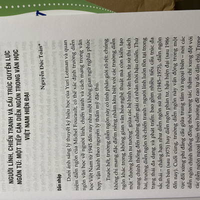 Người lính và chiến tranh  tiếp cận diễn ngôn vắn học việt nam hiện đại ( tiểu luận và phê bình)