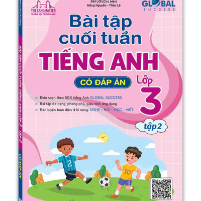 Sách - Global Success - Em Học Giỏi Tiếng Anh Lớp 3 Tập 2 (Có Đáp Án)