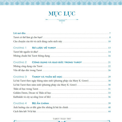 Tarot Toàn Thư - Đọc Vận Mệnh Qua Những Lá Bài -SGB