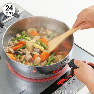 Nồi inox dùng cho bếp từ Yukihira Aji Ichi - Made in Japan