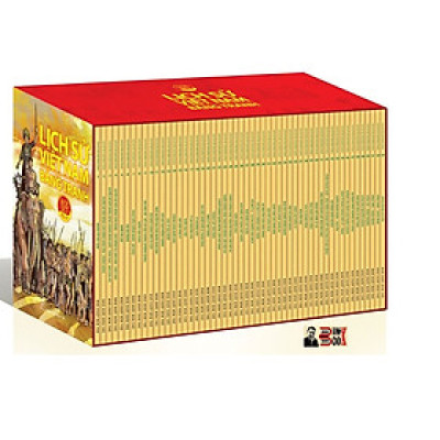 (Boxset trọn bộ 53 tập) LỊCH SỬ VIỆT NAM BẰNG TRANH - Trần Bạch Đằng chủ biên – bìa mềm