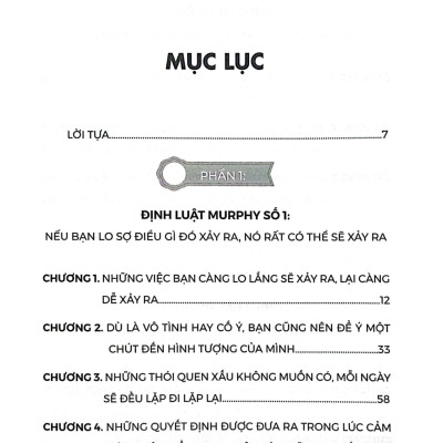 Định Luật Murphy - Làm Sao Để Những Việc Bạn Lo Lắng Sẽ Không Xảy Ra (BV)