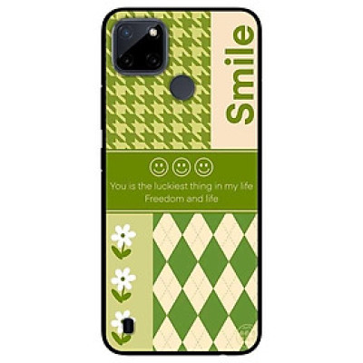 Ốp lưng dành cho Realme C21Y - Realme C25Y mẫu Nụ Cười Xanh
