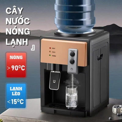 Máy Nước Nóng Siêu Tốc Để Bàn – Đun 100°C Nhanh Trong 3 Giây, Tiết Kiệm Điện , ĐÈN