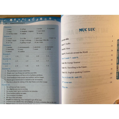 Sách - Bài tập Tiếng Anh lớp 7 ( tập 1 + tập 2) Global Success