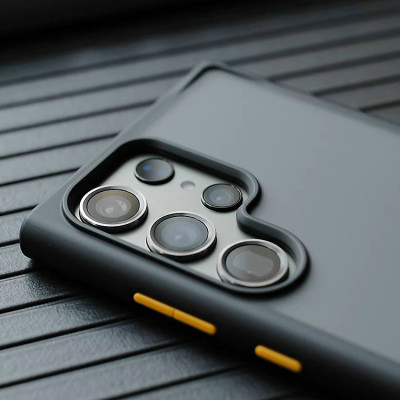 Ốp lưng nhám sạc từ tính cho Samsung Galaxy S23 Ultra hiệu Likgus PC Ultra-thin Frosted Magnetic Case - mặt lưng nhám mờ chống bám bẩn, gờ bảo vệ Camera 0.5mm  - Hàng nhập khẩu