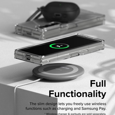 Ốp lưng trong suốt RINGKE Fusion cho Samsung Galaxy Z Fold 7/ Z Fold 6_ Hàng chính hãng