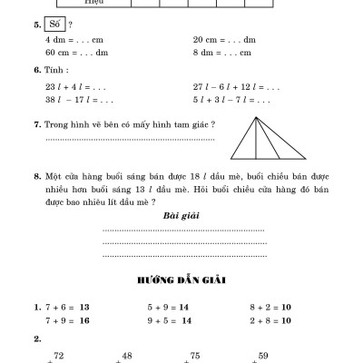 100 Đề Kiểm Tra Toán 2