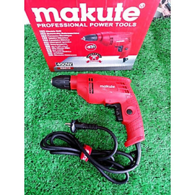 MÁY KHOAN ĐIỆN 450W 10MM MAKUTE ED010 RED- HÀNG CHÍNH HÃNG