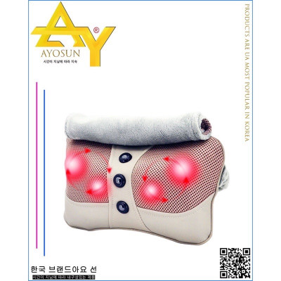 Gối massage Ayosun bản xám cao cấp