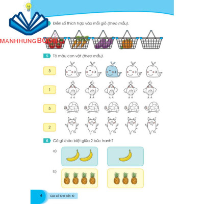 Sách - Bồi Dưỡng Học Sinh Giỏi Toán Lớp 1 - Biên soạn theo chương trình GDPT mới.