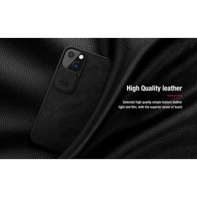 Bao da ví cái thẻ cho Smart Phone 14 Pro Max , 14 PLus , 13 Pro max có lắp trượt bảo vệ camera cao cấp hiệu NIllkin - hàng nhập khẩu