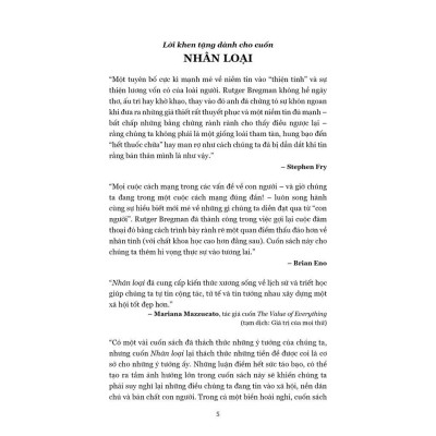 Sách - Nhân Loại - Một Lịch Sử Tràn Đầy Hi Vọng - Tân Việt Books