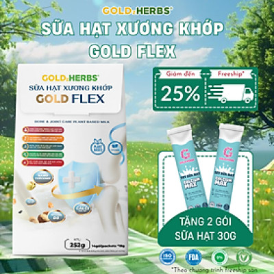 Sữa thực vật xương khớp Gold Flex – 14 gói/ 500g
