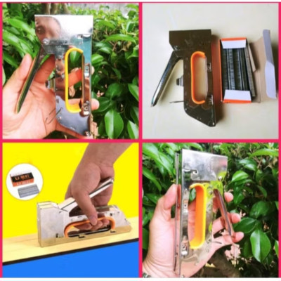 BỘ DỤNG CỤ BẤM ĐINH GHIM CẦM TAY SIÊU MẠNH TẶNG HỘP GHIM BẤM CHẤT LƯỢNG