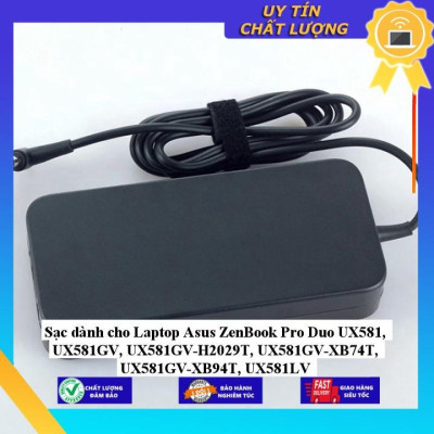 Sạc dùng cho Laptop Asus ZenBook Pro Duo UX581 UX581GV UX581GV-H2029T UX581GV-XB74T UX581GV-XB94T UX581LV - Hàng Nhập Khẩu New Seal