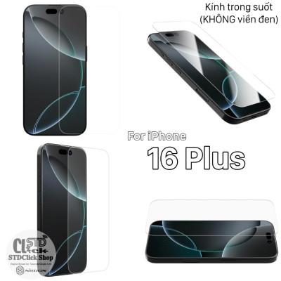 Kính cường lực cho iPhone 17 Pro Max / 17 Pro / 17 Air / 17 / 16 Pro Max - 16 Pro - 16 Plus NILLKIN H+PRO 0.2mm - kèm kit hổ trợ dán - Hàng chính hãng