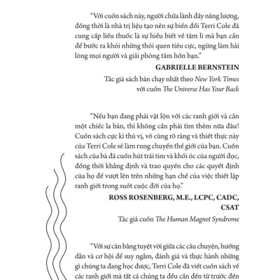 Làm Chủ Ranh Giới - Dám Nói Thật, Được Nhìn Nhận Và Sống Đời Tự Do_ML